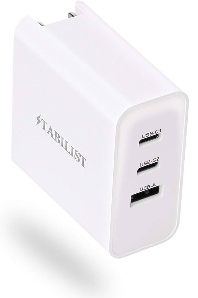 (未使用･未開封品)PD 充電器 USB Type-C 65W 3ポート GaN 折畳 PSE認証済 急速 PD3.0対応 USB-A USB-C 窒化ガリウム acアダプター パソコン 黒 Amazon | 【国内ブランド】 PD 充電器 USB Type-C 65W 3ポート